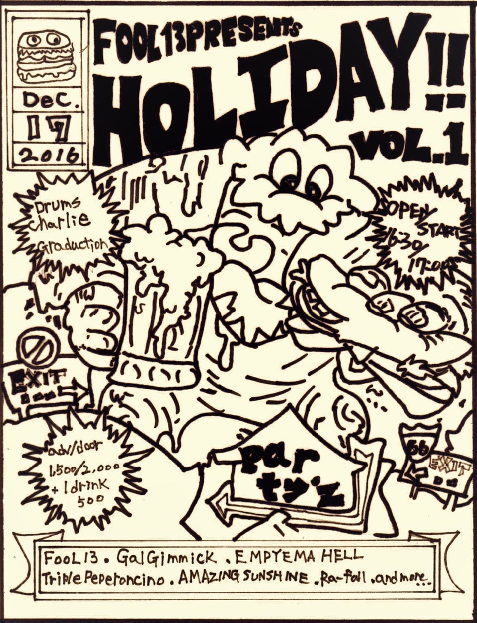 FooL 13 presents 【Holiday!! vol.1】